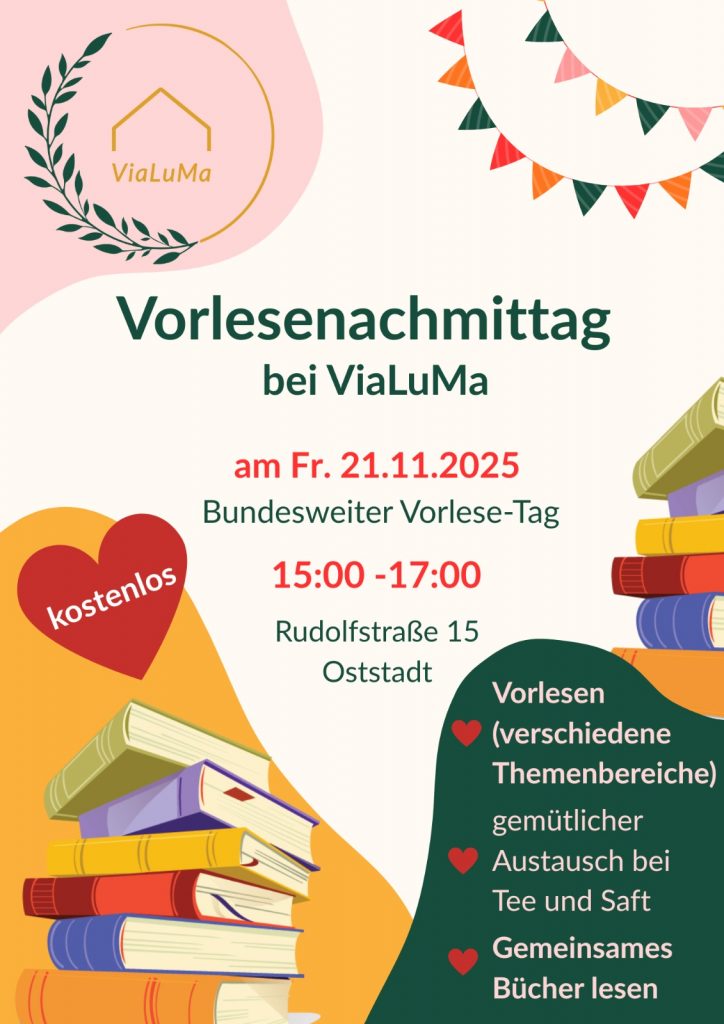 Vorlesen für Kinder in Karlsruhe – ViaLuMa