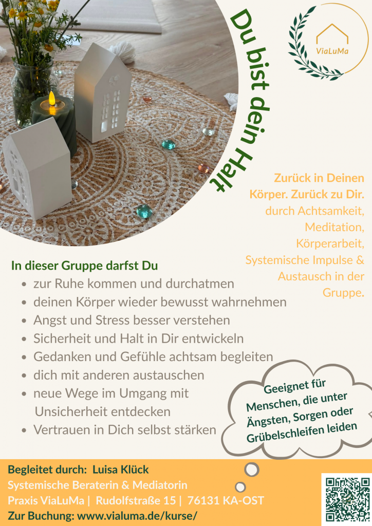 Du bist dein Halt